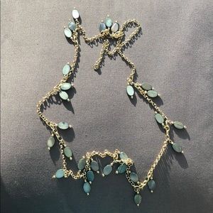 Gold decorative necklace